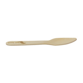 Mini Cuchara de Madera “Soft” 7,5cm (100 Uds)