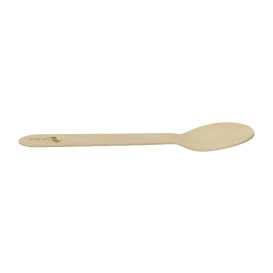 Cuchara de Madera “Soft” 16cm (100 Uds)