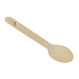 Cuchara de Madera “Soft” 16cm (100 Uds)