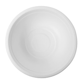 Bol de Caña de Azúcar Blanco 600ml Ø15,5cm (250 Uds)
