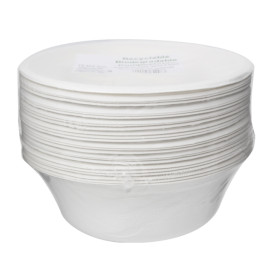Bol de Caña de Azúcar Blanco 600ml Ø15,5cm (250 Uds)