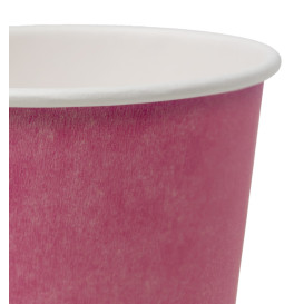 Vaso Cartón "Colores" Fucsia 8-9Oz/290ml Ø9,0cm (20 Uds)