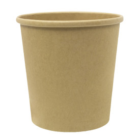 Tarrina de Cartón Kraft 450ml Ø9,5cm (400 Uds)