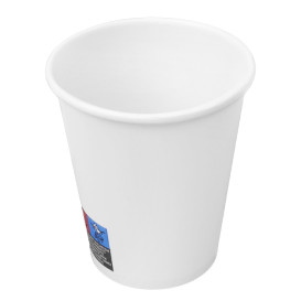 Vaso Cartón Blanco 8Oz/290ml Ø9,0cm (20 Uds)