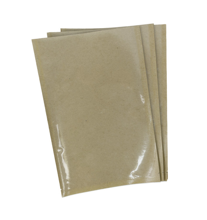 Bolsas de Vacío de 90 Micras Kraft Triple 20x30cm (100 Uds)