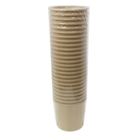 Tarrina de Cartón Kraft 750ml Ø11,7cm (375 Uds)