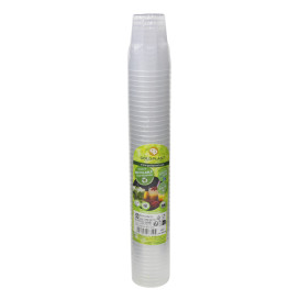 Vaso Reutilizable Irrompible PP Chupito Transparente Ø4,5cm 50ml (1000 Uds)