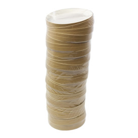 Tapa de Cartón Kraft para Tarrinas de Ø11,7cm (25 Uds)