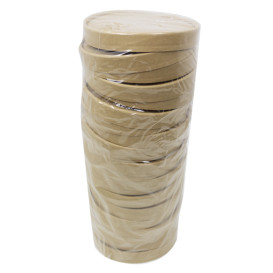 Tapa de Cartón Kraft para Tarrinas de Ø11,7cm (25 Uds)