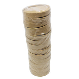 Tapa de Cartón Kraft para Tarrinas de Ø9,0cm (400 Uds)