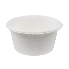 Tarrina de Caña de Azúcar Blanca Ø6,2cm 60ml (2500 Uds)