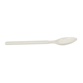 Cuchara Reutilizable Durable PP Crema 16,9cm (50 Uds)