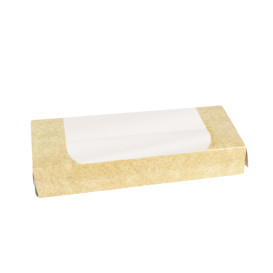 Envase de Cartón Rectangular PackiPack Vision Kraft 20x10,5x5cm (50 Uds)