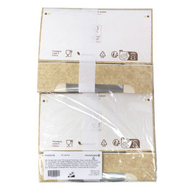 Envase de Cartón Rectangular PackiPack Vision Kraft 20x10,5x5cm (50 Uds)