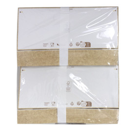 Envase de Cartón Rectangular PackiPack Vision Kraft 32x14x5cm (50 Uds)