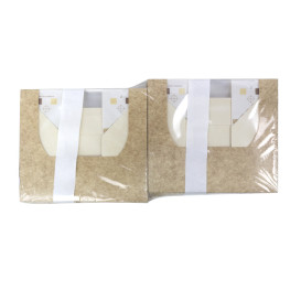 Envase de Cartón Rectangular PackiPack Vision Kraft 17x9x6cm (50 Uds)