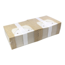 Envase de Cartón Rectangular PackiPack Vision Kraft 18x10x8cm (50 Uds)