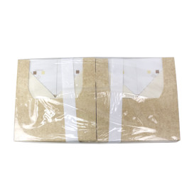 Envase de Cartón Rectangular PackiPack Vision Kraft 19x10x10cm (50 Uds)