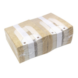 Envase de Cartón Cuadrado PackiPack Vision Kraft 14x14x5cm (50 Uds)