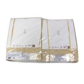 Envase de Cartón Cuadrado PackiPack Vision Kraft 24x24x8cm (50 Uds)