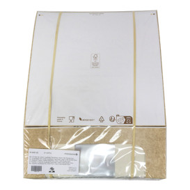 Envase de Cartón Cuadrado PackiPack Vision Kraft 28x28x10cm (25 Uds)