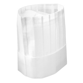 Gorro TST Cocinero Chef  Blanco (10 Uds)