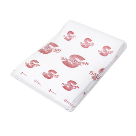 Bolsa de Vacío Reutilizable con Cierre Adhesivo Roja 30x20cm (100 Uds)