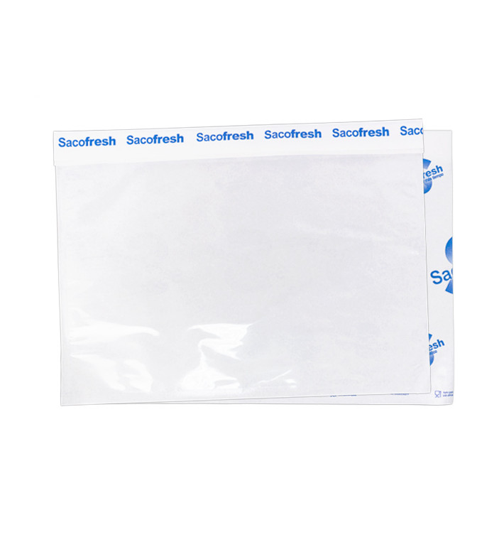 Bolsa de Vacío con Cierre Adhesivo Azul 30x36cm (100 Uds)