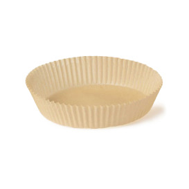 Papel Kraft para Freidora de Aire 40g Ø16x4cm (50 Uds)
