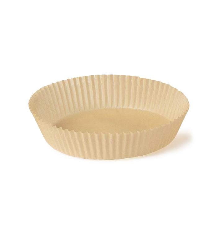 Papel Kraft para Freidora de Aire 40g Ø20x4cm (50 Uds)