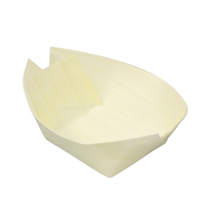 Barqueta de Madera 6x5cm (50 Uds)