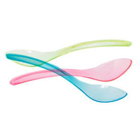Cucharilla Plastico Enfundada para Helados 147 mm 