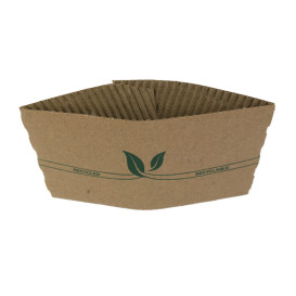 Funda para Vasos de Cartón Corrugada 12 y 20 Oz (1.000 Uds)