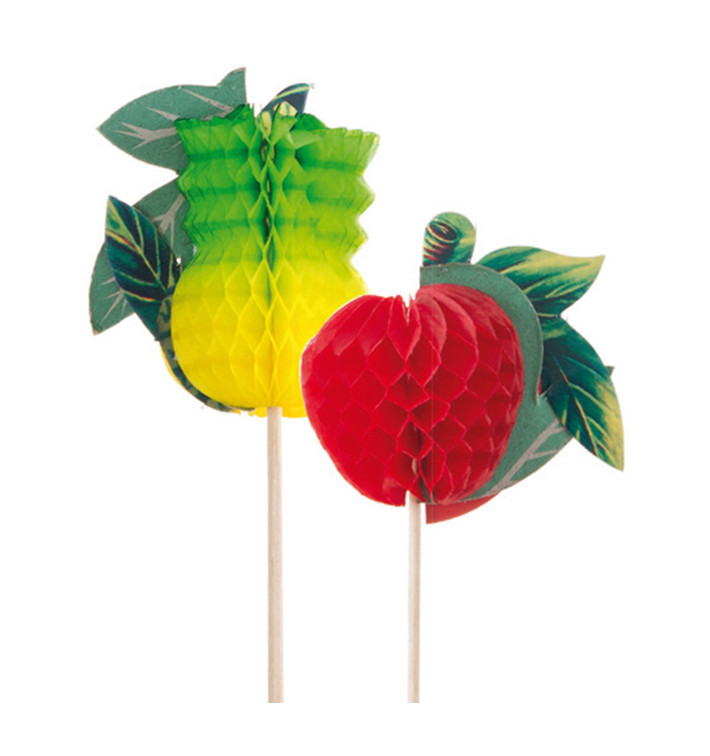 Adornos para Helados Frutas 20cm 
