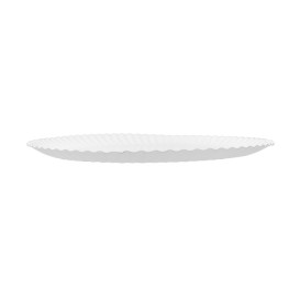 Plato de Cartón Redondo Blanco Ø23cm 450g/m² (450 Uds)