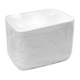 Bandeja de Caña de Azúcar para Nachos 2C 16,5x21x5x3,5cm (400 Uds)