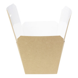 Caja de Comida para Llevar Wok Kraft 950ml (25 Uds)