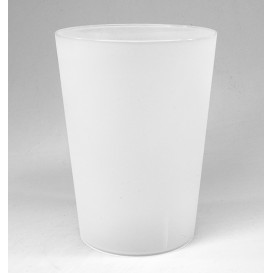 Vaso Reutilizable Durable PP Sidra Translúcido 500ml (384 Uds)