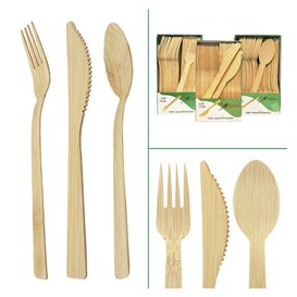 Cuchara de Bambú 17cm en caja (1.200 Uds)