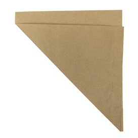 Cono de Papel Antigrasa Kraft 19,5cm 50gr (100 Uds)
