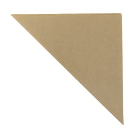 Cono de Papel Antigrasa Kraft 25,5cm 100gr (1.600 Uds)