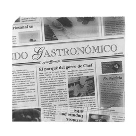 Bolsa Antigrasa Abierta Times 17x17cm (1.000 Uds)