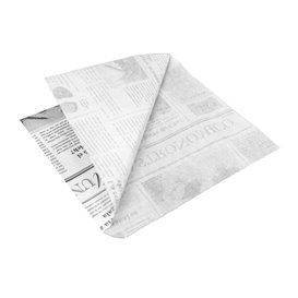 Bolsa Antigrasa Abierta Times 17x17cm (1.000 Uds)