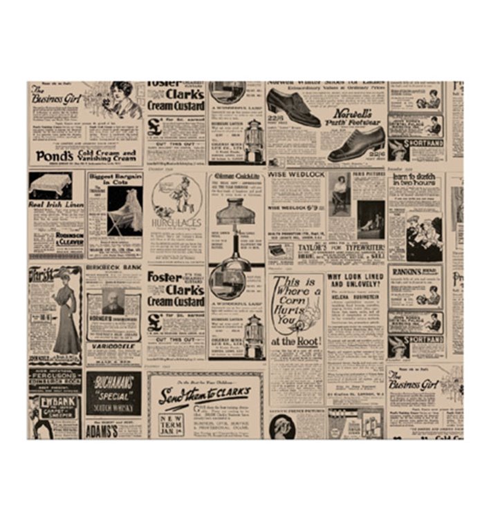 Envuelta Antigrasa Times Kraft 28x34cm (4.000 Uds)
