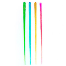 Agitador para Bebidas de Plástico Fluorescente 175mm 
