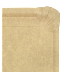 Bandeja de Cartón Rectangular Kraft 16x22 cm (1400 Uds)
