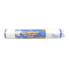 Paños en Rollo "Roll Drap" Cenefa Azul 40x80cm P80cm (8 Uds)