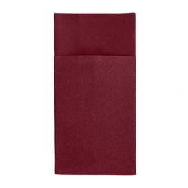 Servilleta Kanguro Airlaid Burdeos 33x40cm (480 Uds)