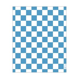 Envuelta Antigrasa “Vichy” Azul 20x24,5cm (1.000 Uds)