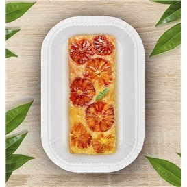 Bandeja de Cartón Antigrasa Blanco 15x23cm 250g/m² (50 Uds)